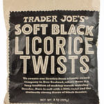 Trader Joe's Soft Black Licorice Twists