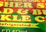 Trader Joe's Kosher Spicy Bread & Butter Pickle Chips