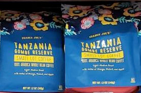 Trader Joe’s Tanzania Gombe Reserve Small Lot Coffee Reviews