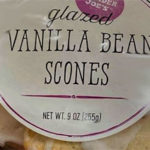Trader Joe's Glazed Vanilla Bean Scones