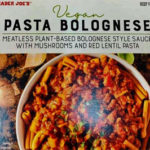Trader Joe's Vegan Pasta Bolognese