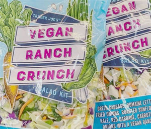 Trader Joe’s Vegan Ranch Crunch Salad Kit Reviews