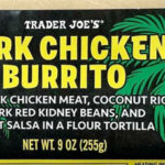 Trader Joe's Jerk Chicken Burrito