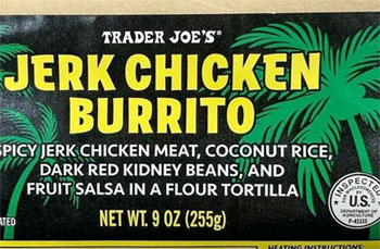 Trader Joe’s Jerk Chicken Burrito Reviews