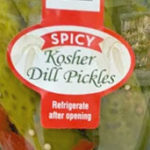 Trader Joe's Spicy Kosher Dill Pickles