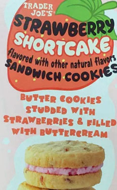 Trader Joe's Strawberry Shortcake Sandwich Cookies