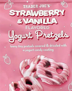 Trader Joe's Strawberry & Vanilla Flavored Yogurt Pretzels