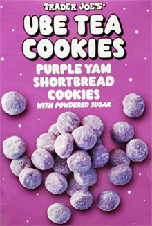 Trader Joe’s Ube Tea Cookies Reviews