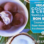 Trader Joe's Vegan Cookies & Creme Vanilla Bean Bon Bons