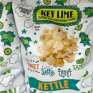 Trader Joe's Key Lime Kettle Corn Popcorn
