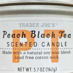 Trader Joe's Peach Black Tea Candle