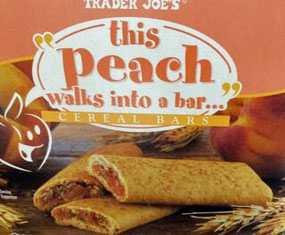 Trader Joe’s This Peach Walks into a Bar Cereal Bars Reviews