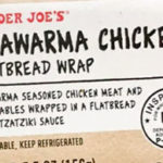 Trader Joe's Shawarma Chicken Flatbread Wrap