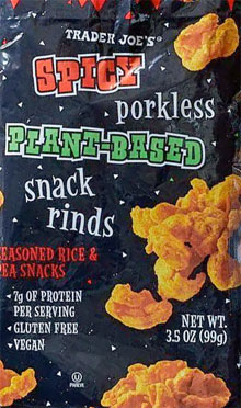 Trader Joe's Spicy Porkless Plant-Based Snack Rinds