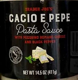 Trader Joe's Cacio E Pepe Pasta Sauce
