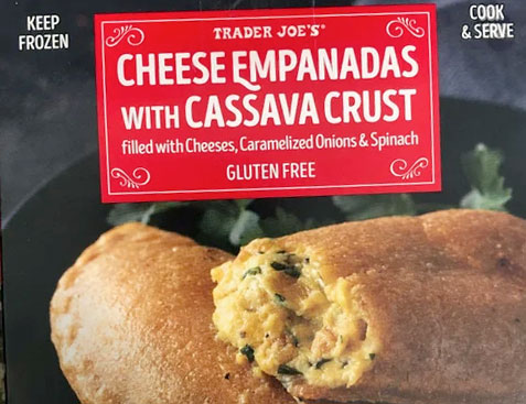 Trader Joe's Cheese Empanadas with Cassava Crust