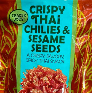 Trader Joe's Crispy Thai Chilies & Sesame Seeds