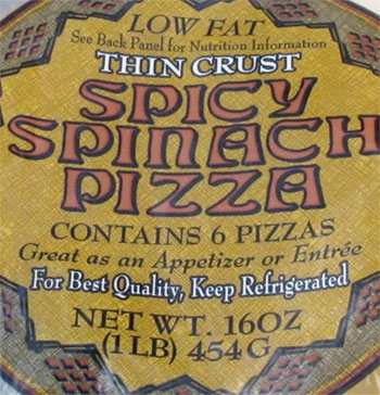Trader Joe’s Spicy Spinach Pizza Reviews
