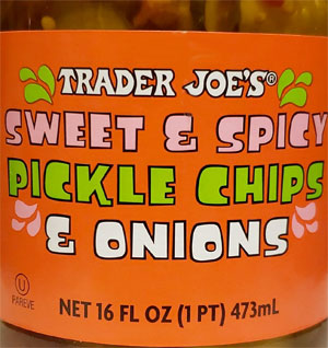 Trader Joe’s Sweet & Spicy Pickle Chips & Onions Reviews