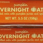 Trader Joe's Pumpkin Overnight Oats