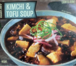 Trader joe's kimchi & tofu soup