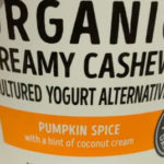 Trader Joe's Organic Creamy Cashew Pumpkin Spice Yogurt
