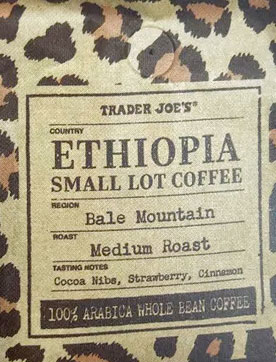 Trader Joe’s Medium Roast Ethiopia Small Lot Coffee from Bale Mountain Reviews