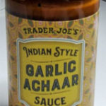 Trader Joe's Indian Style Garlic Achaar Sauce