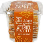Trader Joe's Mini Maple Walnut Biscotti