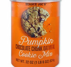 Trader Joe’s Pumpkin Chocolate Chunk Oatmeal Cookie Mix Reviews