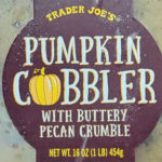 Trader Joe's Pumpkin Cobbler with Buttery Pecan Crumble