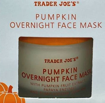 Trader Joe’s Pumpkin Overnight Face Mask Reviews