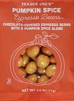 Trader Joe's Pumpkin Spice Espresso Beans