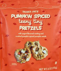 Trader Joe’s Pumpkin Spiced Teeny Tiny Pretzels Reviews