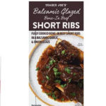 Trader Joe's Balsamic Glazed Bone-In Beef Short Ribs