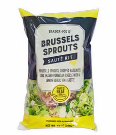 Trader Joe's Brussels Sprouts Saute Kit