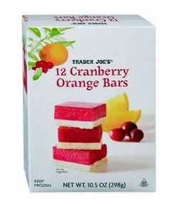 Trader Joe's 12 Cranberry Orange Bars