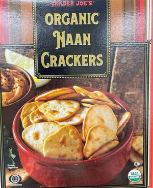 Trader Joe's Organic Naan Crackers
