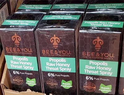 Bee & You Propolis Raw Honey Throat Spray Reviews