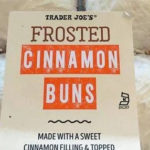 Trader Joe's Frosted Cinnamon Buns