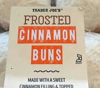 Trader Joe's Frosted Cinnamon Buns