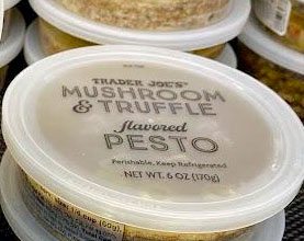 Trader Joe’s Mushroom & Truffle Flavored Pesto Reviews