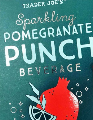 Trader Joe's Sparkling Pomegranate Punch Beverage