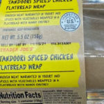 Trader Joe's Spiced Tandoori Chicken Flatbread Wrap
