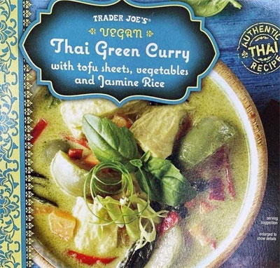 Trader Joe's Vegan Thai Green Curry