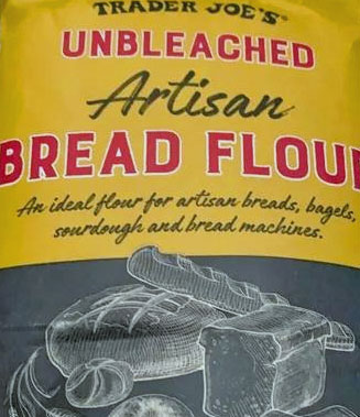 Trader Joe's Unbleached Artisan Bread Flour