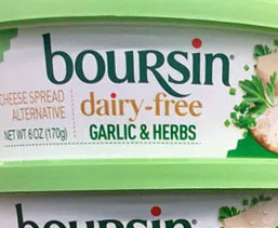 Boursin Dairy-Free Garlic & Herbs Cheese Spread Alternative Reviews