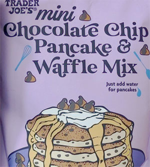 Trader Joe's Mini Chocolate Chip Pancake & Waffle Mix