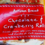 Trader Joe's Chocolate & Cranberry Rolls