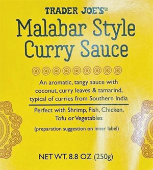 Trader Joe’s Malabar Style Curry Sauce Reviews